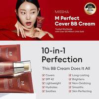 Aurevia - [MISSHA Official] Perfect Cover BB Cream SPF 42 PA+++(50ml)