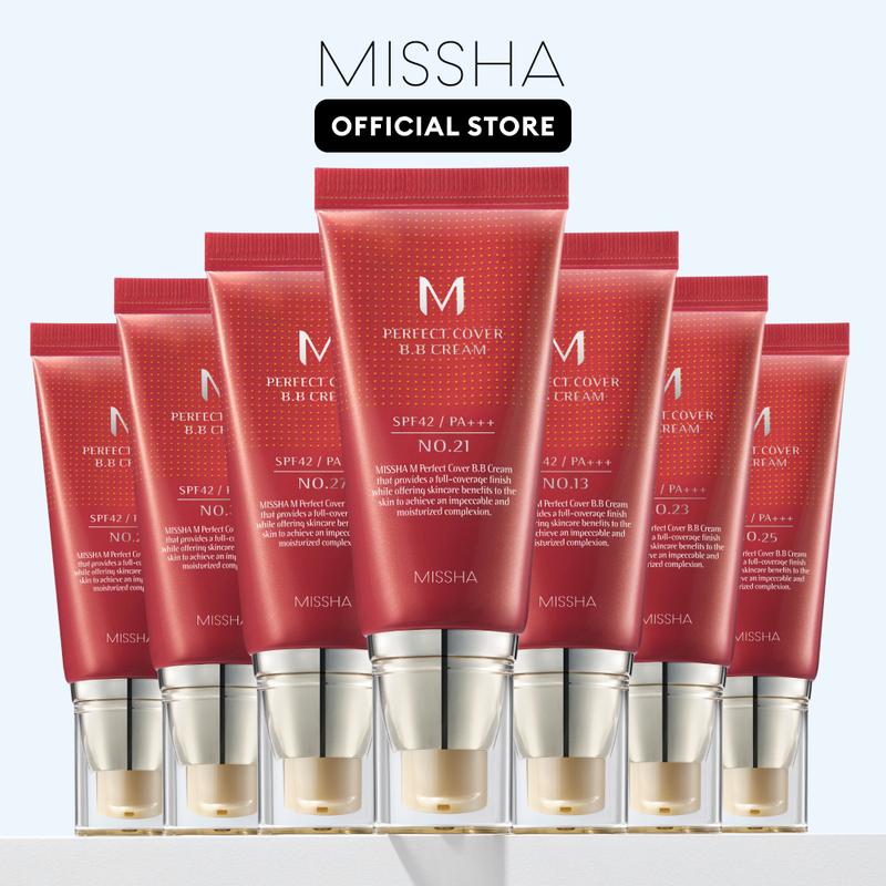 Auervia - [MISSHA Official] M Perfect Cover BB Cream SPF 42 PA+++(50ml)